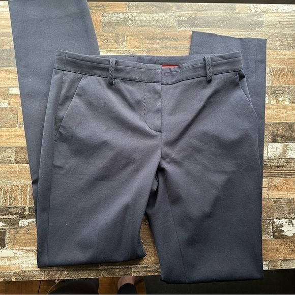 Brooks Brothers Navy Straight Leg Pants - Size 4 - Picture 2 of 5